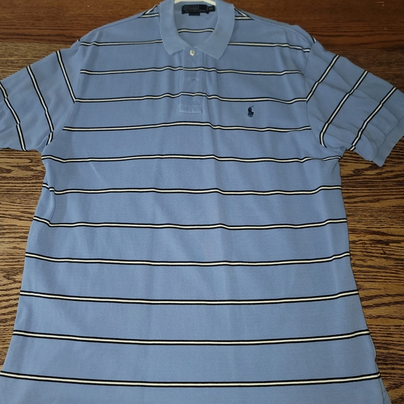 Polo Ralph Lauren Other - Polo by Ralph Lauren Blue Striped Polo Shirt